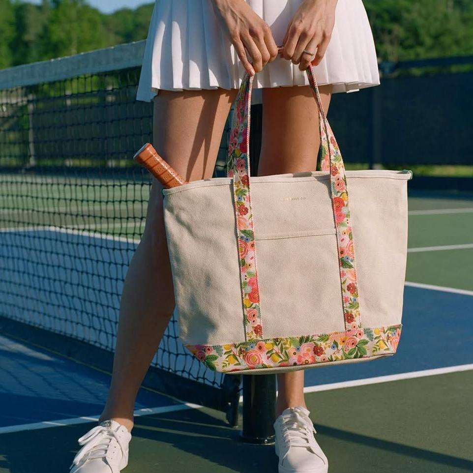 Pattern Multi-Color Spliced Canvas Tote Bag | 12oz Heavy-Duty Cotton, Custom Logo Print, Factory Direct Wholesale - Image 2