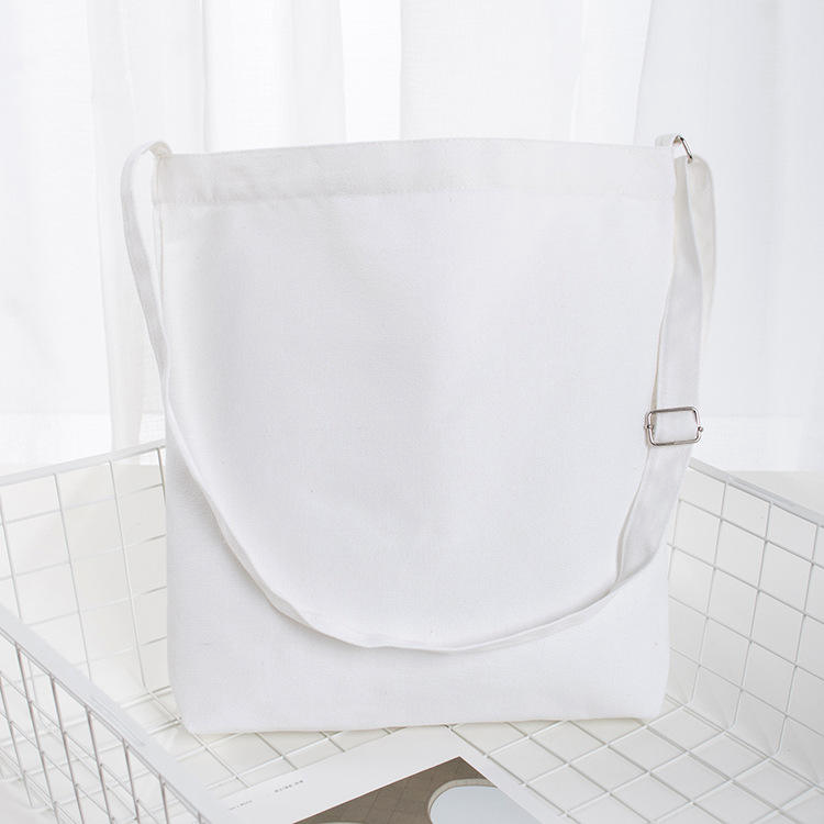 4-Color Block Spliced Canvas Tote Bag | 12oz Heavy Duty Cotton, Custom Logo Print, Factory Direct Wholesale - Image 4