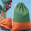 主图_03_cropped Two-Tone Spliced Drawstring Bag, Heavy Duty Durable Fabric, Custom Logo Print, Factory Direct Wholesale