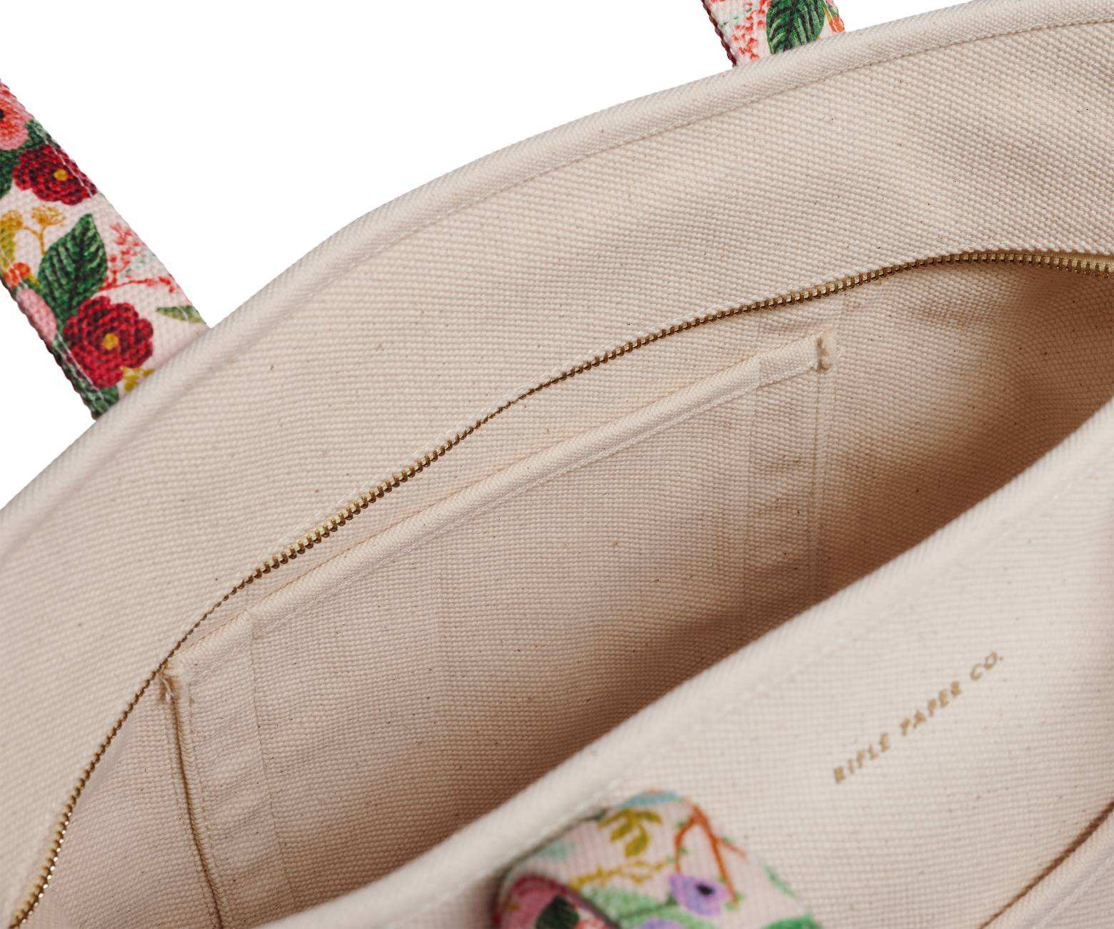 Pattern Multi-Color Spliced Canvas Tote Bag | 12oz Heavy-Duty Cotton, Custom Logo Print, Factory Direct Wholesale - Image 5