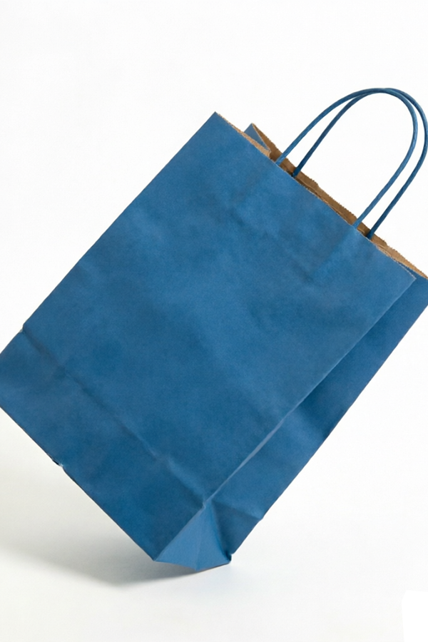 Factory Custom Paper Bag With Handle White Brown Yellow Paper Bag Kraft Paper Bag With Own Logo - Image 3