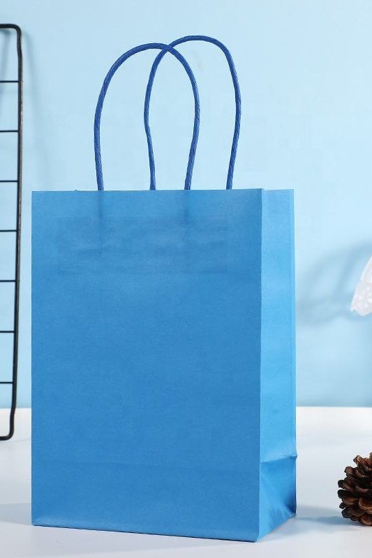 Wholesale Cheap Manufacturing Luxury Custom Size Package Paper Handle Paper Bag Kraft Paper Shopping Bags - Image 6